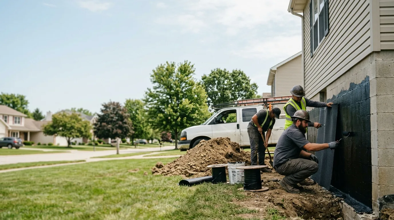Basement Waterproofing in North Liberty, IA near me